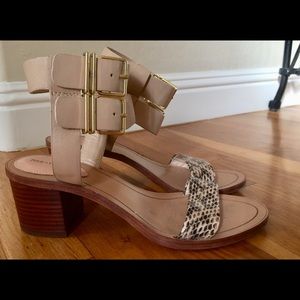 Pour La Victoire ‘Dagney’ Double-Buckle Sandal 6.5